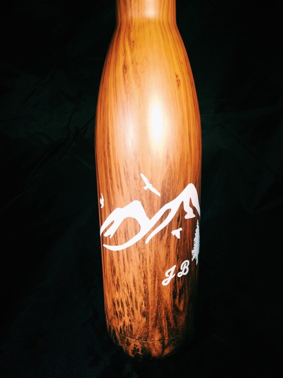 Custom Design/Image Swell Bottle - Outdoorsman, Travel, Yoga, Teacher, Mountains Swell Bottle