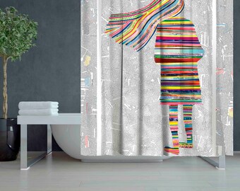 Character to my bathroom\Addition to our bathroom\Home textile\Bathroom decorationMost beautiful shower curtain\Exclusive bathroom