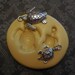Molds, Turtle Silicone craft mold, porcelain, resin, jewelry, clay's mold, flexible, Charms, Gold and Silver Materials