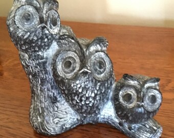 NUVUK CANADA OWLS/ mom and babies