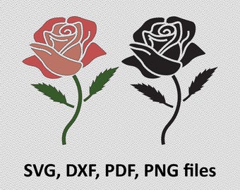 Download Rose svg | Etsy