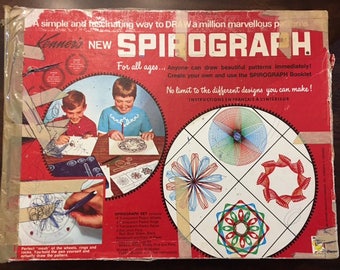 Vintage Spirograph All pieces are included 1960's