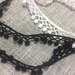 Cotton mini pompoms, chainette trim, Cotton Lace, Trim by the yard, Fringe trim, Cotton pompoms