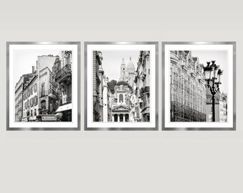 modern rustic art muted colors art set art prints