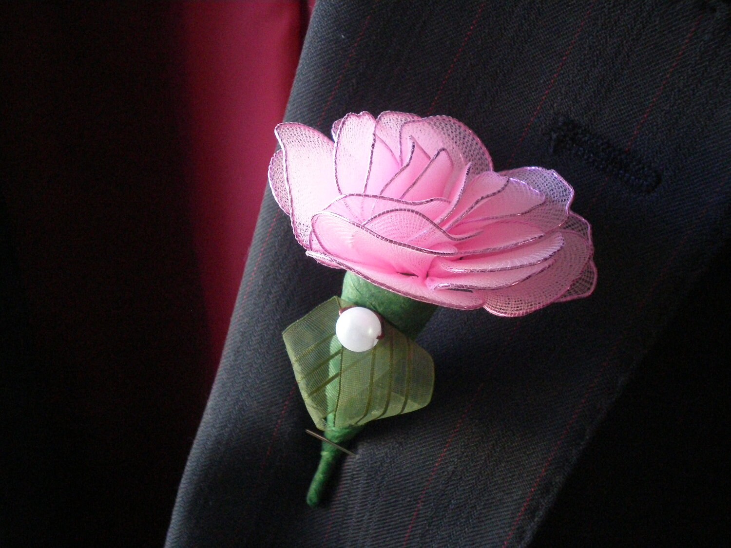 Button Hole Carnation Wedding Favours Wedding Accessories