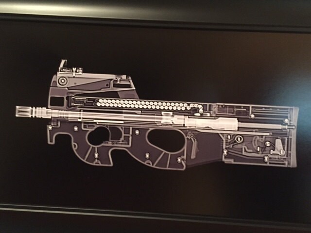 Fn P90 Gun - The p90 was developed between 1986 to 1990 by belgian company fn herstal and first