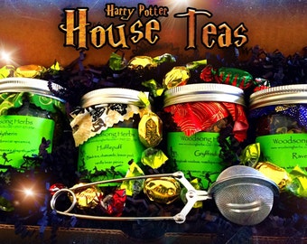 Harry Potter Houses Tea Collection