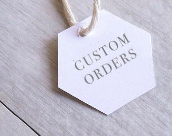 Custom Orders