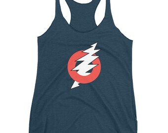 Women's Phish Tank, Phish Shirt, Grateful Dead Shirt, Fishman Donut, Steal Your Face, Lightning Bolt, Phish Art Fishman Donut Shirt