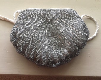 Sequin cross body purse