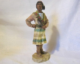 Vintage Collectible Figurine By Castagna Creek Warrior From 1991