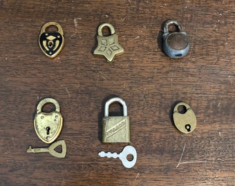 Choice of Small Vintage Locks