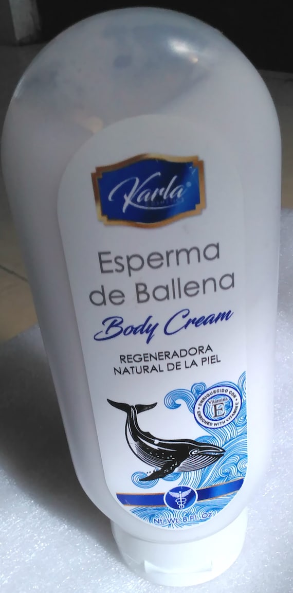 Baleine de sperme esperma de ballena corps crème