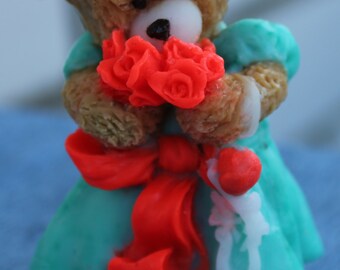 Gift for best friend Gift for her Gift for sister Gift for girl Gift soap Teddy bear girl Bar teddy soap Teddy soap Bear soap Cute soap