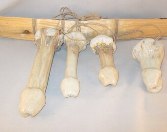 Handmade Ceramic Rustic Dick Chimes