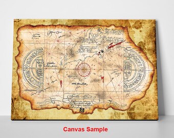 The Goonies Vintage Map Limited Edition