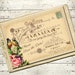 Tallulah - Vintage Victorian Love Birds and Roses - Printable DIY Wedding Save the Date Cards - Customized and Personalized