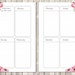 Printable planner inserts personal vertical weekly for Kate