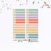 Glitter Header Label Planner Stickers - Inkwell Press Livewell Erin Condren Plum Paper Planner Glitter Labels Monthly Bill Appointment label