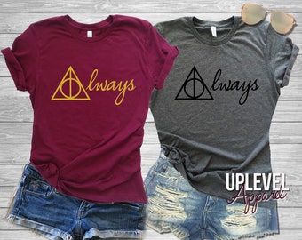 Harry Potter Shirt, Harry Potter Always, Always Shirt, TEE, Jumper, gift, fan, Bridesmaid, Bachelorette
