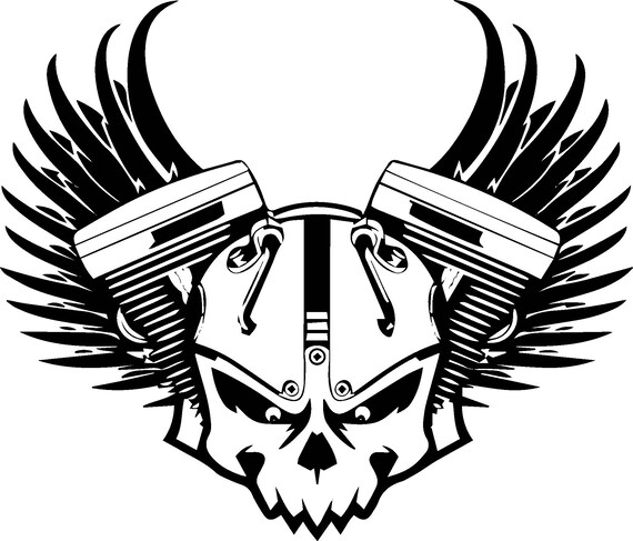 Download Skull svg Skull with wings svg svg design file for Cricut