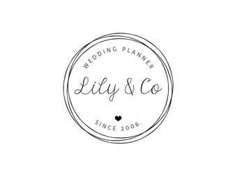 Logo coeur, Logo pour blog, Logo élégant et féminin, image de marque, Logo tout prêt, Logo design, Logo minimaliste, Logo feminin, Logo kit