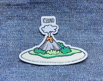 Travel patch: Iceland (volcano)
