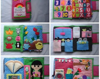 Quiet book/ busy book for girls