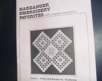 Hardanger Embroidery Instruction Book