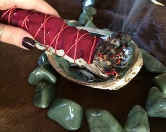 Tumbled Sage Goddess Stone