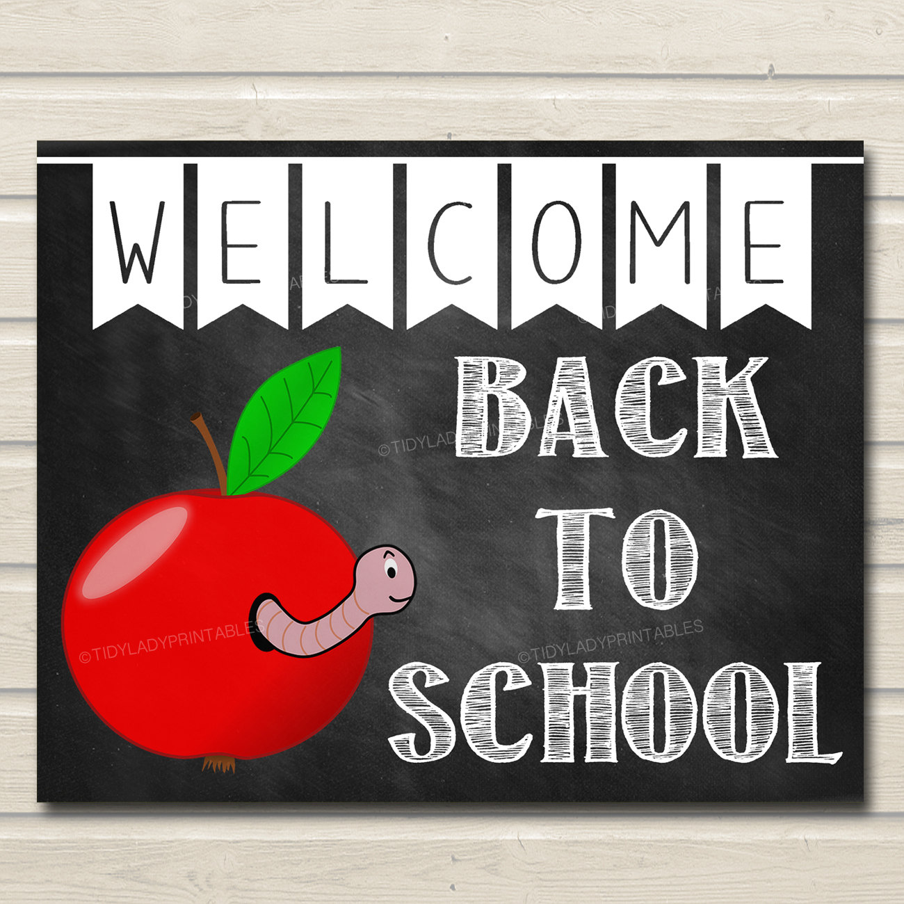 welcome back to school sign classroom decor apple school welcome back school