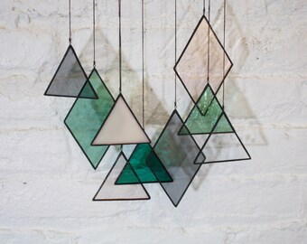 Stained Glass Elements (set of 9)