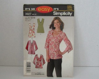 It's So Easy It's Simplicity Pattern 3927