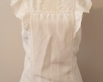 Babydoll Cream Blouse