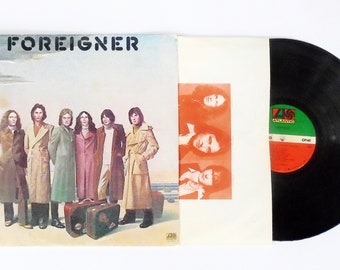 Foreigner Vintage LP: Foreigner Vinyl Record Album (1977, Atlantic Records) Classic Rock Cold As Ice