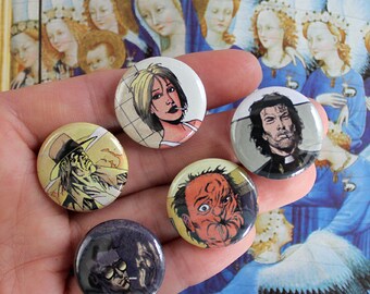 Preacher (comic) - Pack of 5 one inch pins