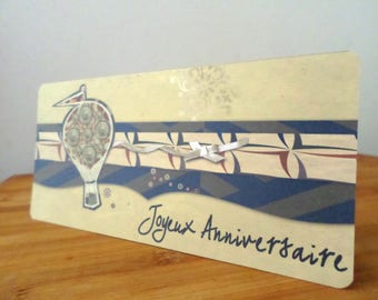 Fantasy is happy birthday handmade card
