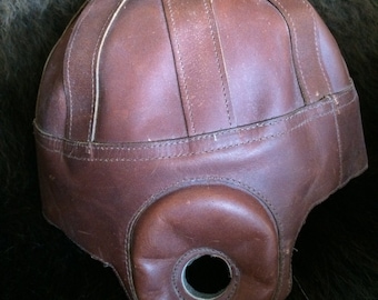 Vintage Style Football Helmet