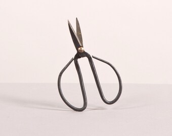Vintage metallic scissors