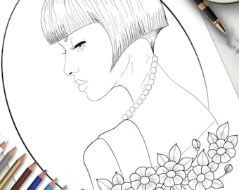 Page à colorier imprimables dans le profil