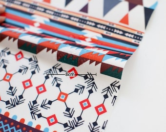 Laminated Cotton Fabric Aztec By The Yard