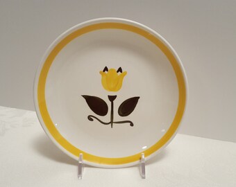 Stangl New Yellow Tulip 6'' Plate #5325