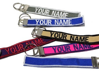 Northern Safari™ Custom Morale LUGGAGE and CRATE Tags with border and YOUR Text! Over 40 Fabrics! Made in the U.S.A.!