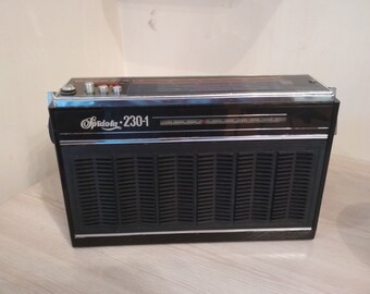 Vintage Soviet Transistor Radio Spidola 230-1