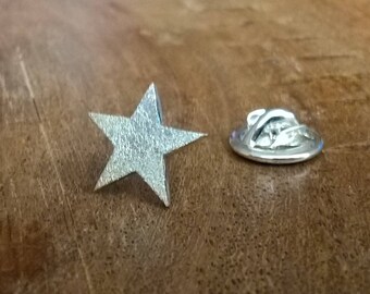 Sterling Silver Star Pin