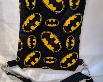 Batman Crossbody Bag, adjustable strap