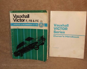 Vauxhall Victor Series Handbook & Servicing Manuals - Vintage