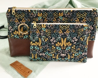 Ring Sling Clutch and Pouch Gift Set - Diaper Clutch - New Mom Gift - Babywearing Gift