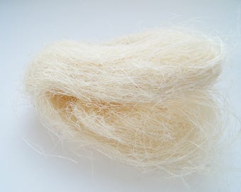 30G OF SISAL IVORY FOR DECORATION WEDDING, NURSERY, CHRISTMAS, EASTER ETC...