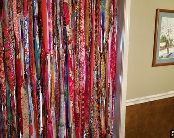 Bohemian Curtains Boho Curtains Gypsy Curtains Hippie Curtains 90" x 84" Curtains Boho Door Curtains Room Divider Curtains